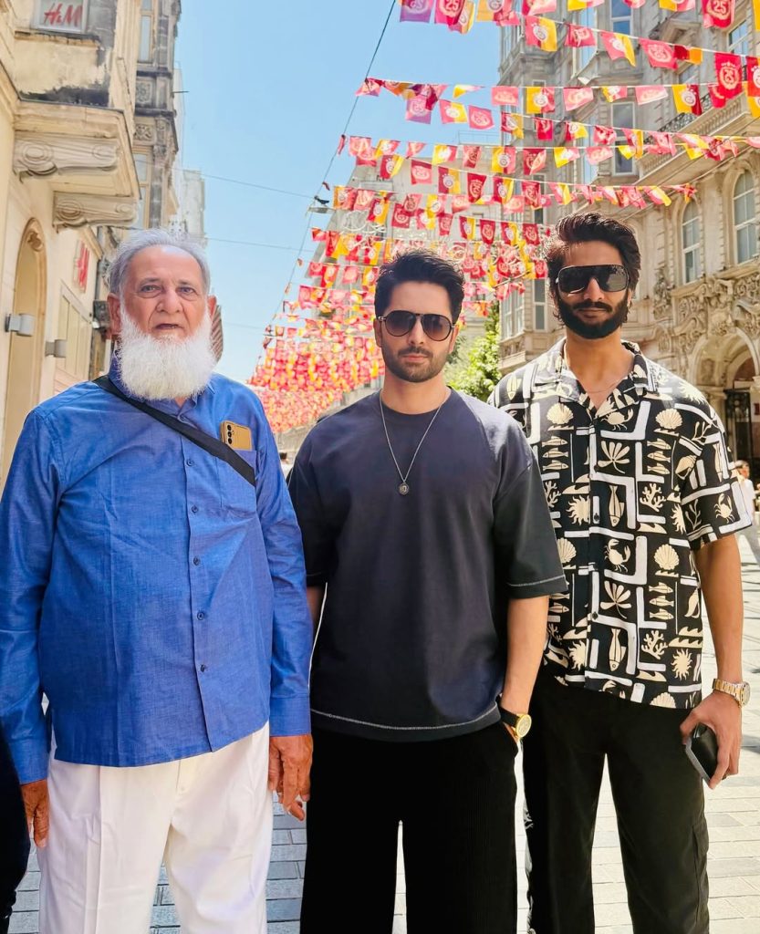 Danish Taimoor & Ayeza Khan Family Pictures From Turkey
