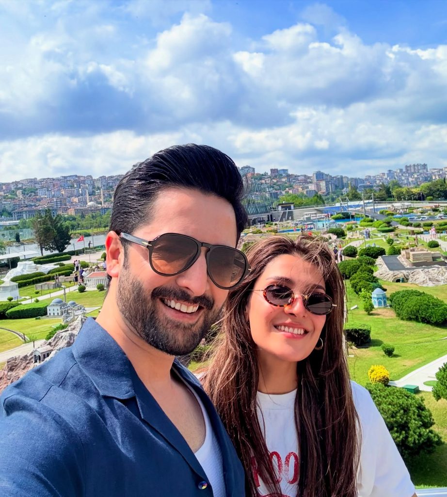 Danish Taimoor & Ayeza Khan Family Pictures From Turkey
