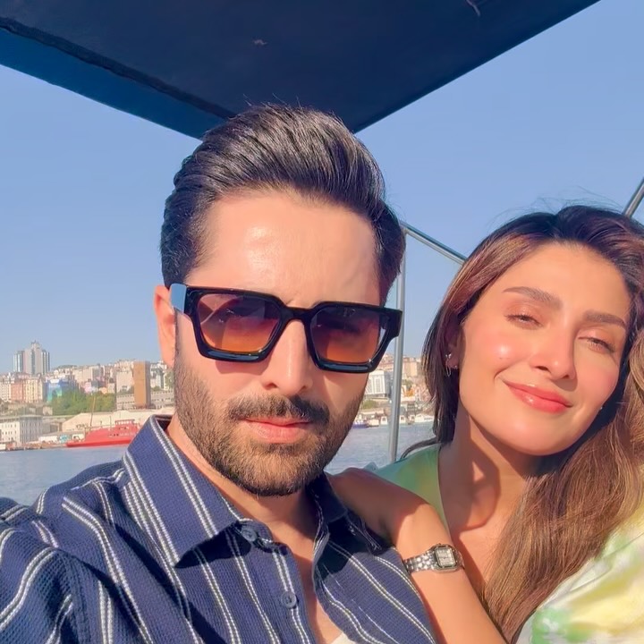 Danish Taimoor & Ayeza Khan Family Pictures From Turkey