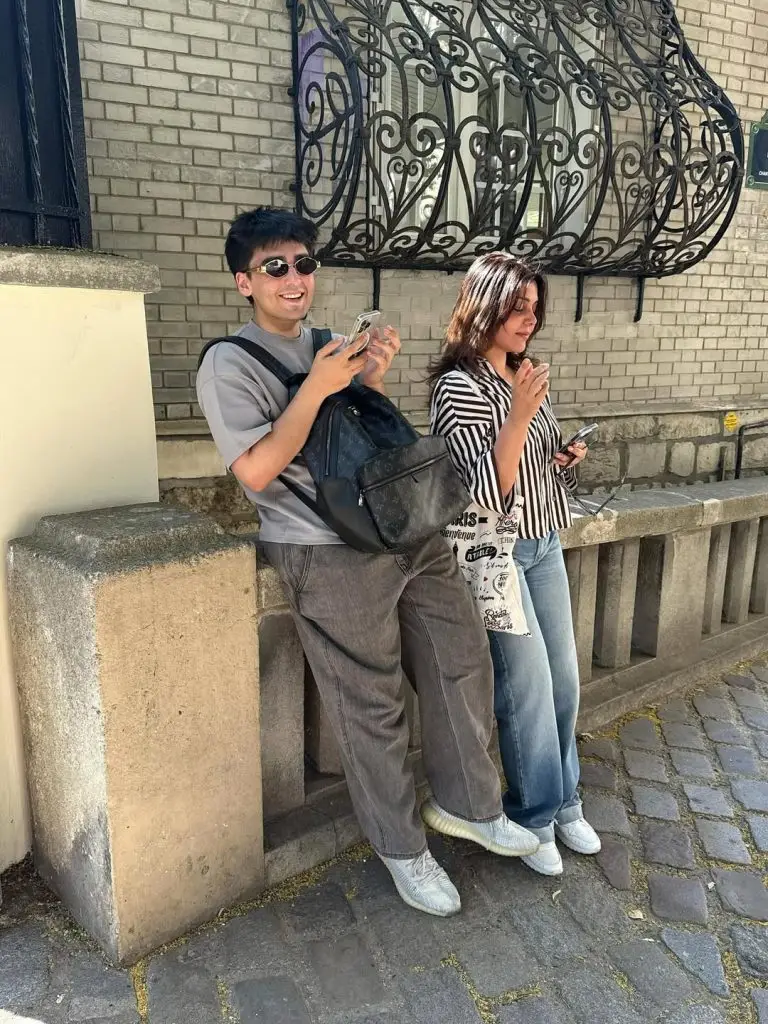 Hadiqa Kiani & Son Vacation In France