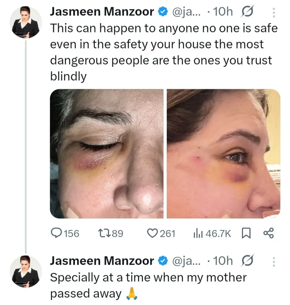 Jasmeen Manzoor Shares Domestic Brutality She Faced