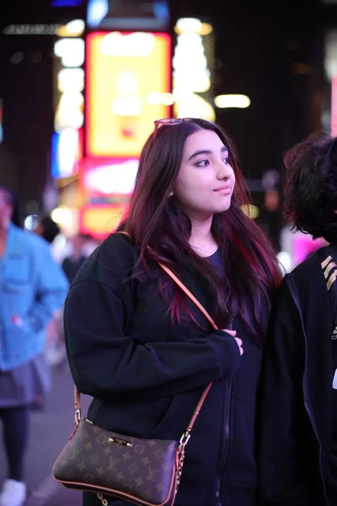 Javeria Saud with Her Kids From Time Square