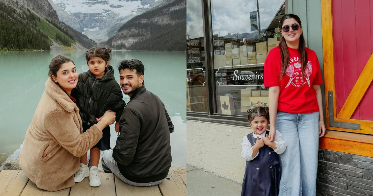 Kanwal Aftab & Family Vacation In Canada