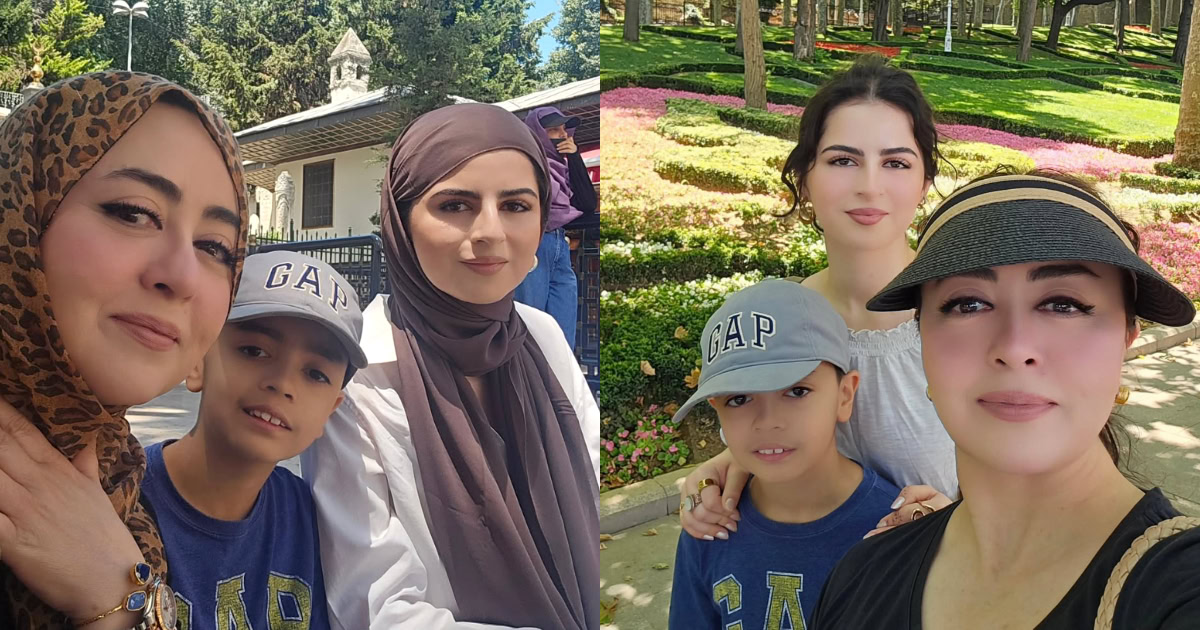 Maria B Enjoying Vacations In Turkey With Her Kids