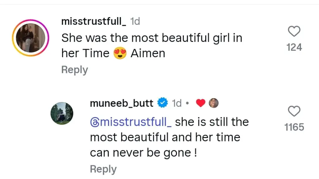 Muneeb Butt’s Praise for Wife Gets Fans’ Appreciation