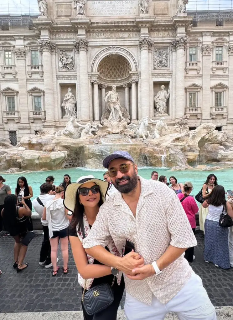 Nida Yasir & Yasir Nawaz in Rome, Italy