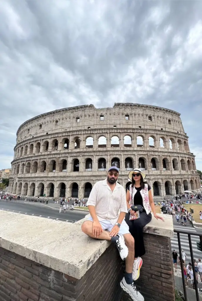 Nida Yasir & Yasir Nawaz in Rome, Italy