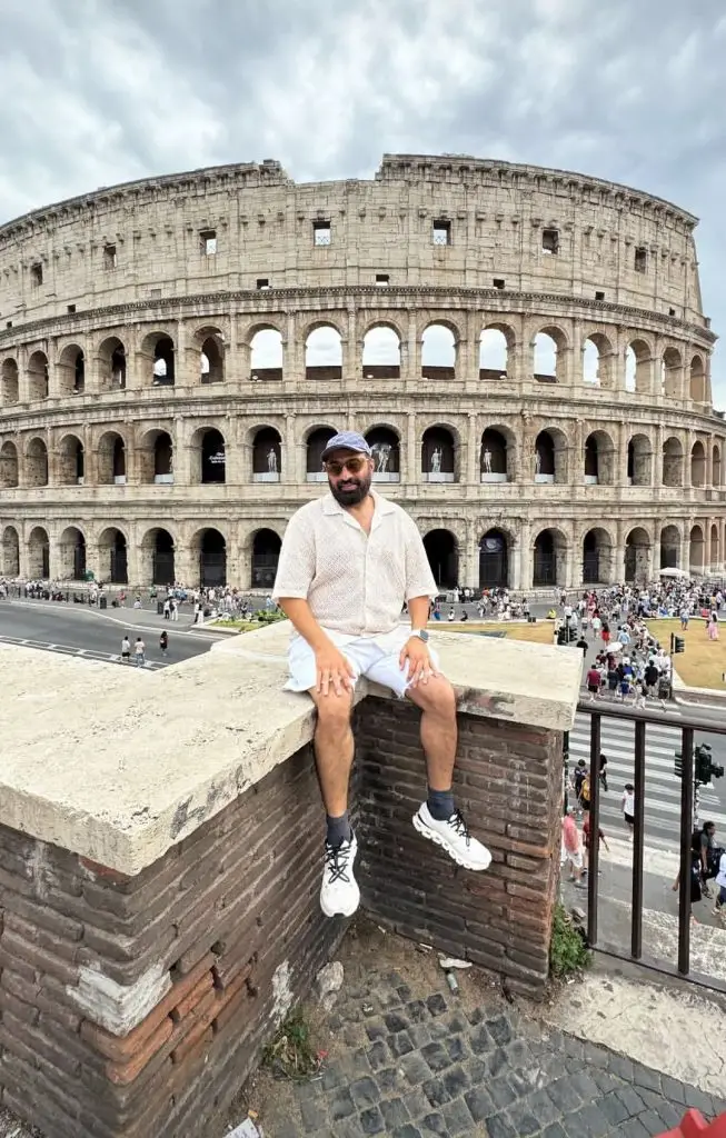 Nida Yasir & Yasir Nawaz in Rome, Italy