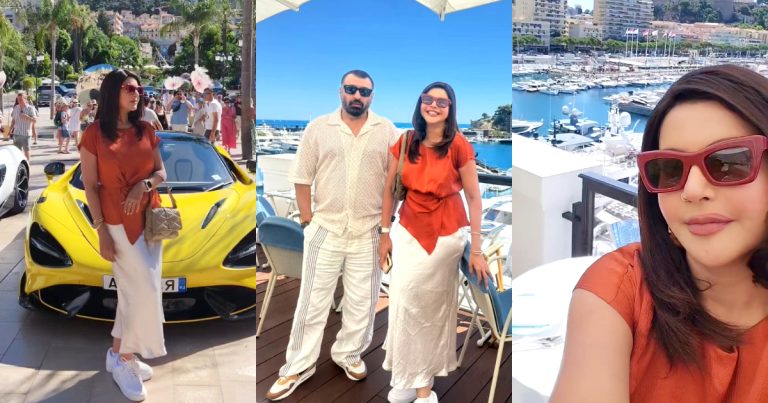 Nida Yasir & Yasir Nawaz Latest Clicks From Monaco