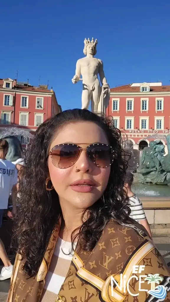 Nida Yasir Enjoying Her vacation In Nice France