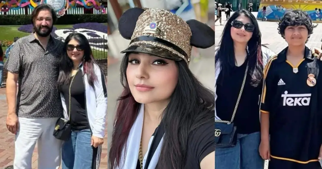 Javeria Saud & Family Vacation In Disneyland USA