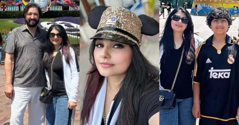 Javeria Saud & Family Vacation In Disneyland USA