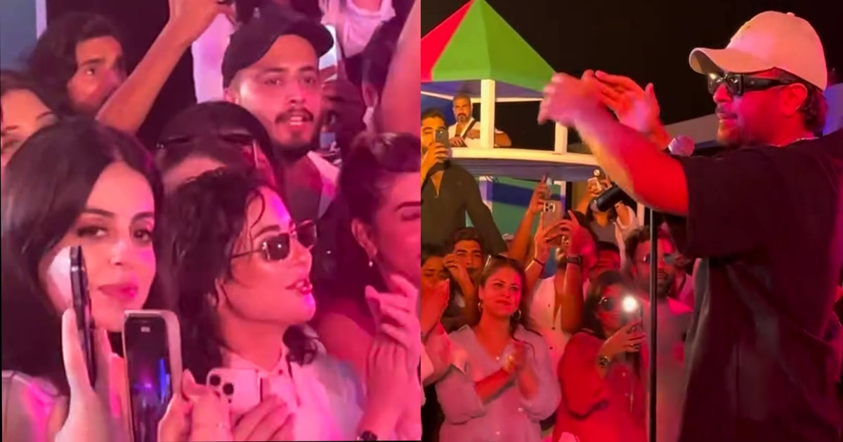 Hania Aamir Attends Asim Azhar’s Concert