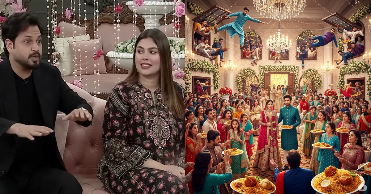 Azlan Shah and Warisha's wedding