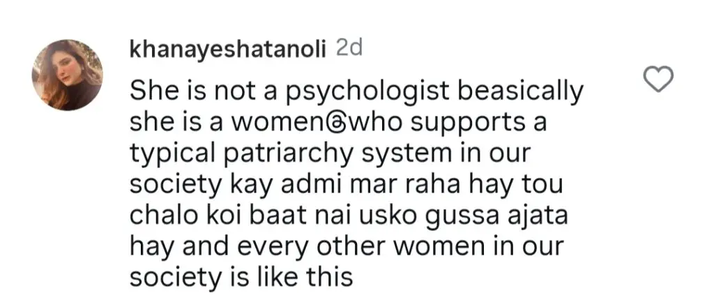 Dr Nabiha Blames Women Entirely For Marital Disputes
