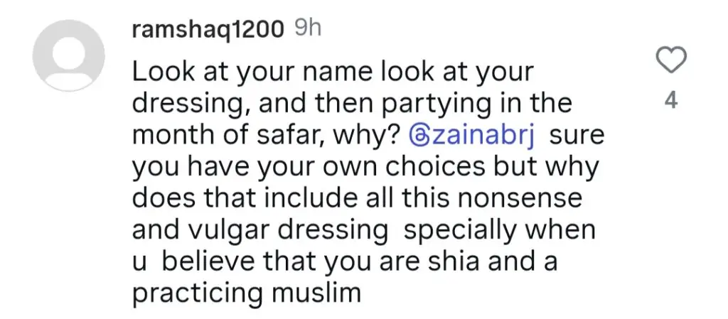 Zainab Raza’s Birthday Celebration Post Umrah Elicits Debate