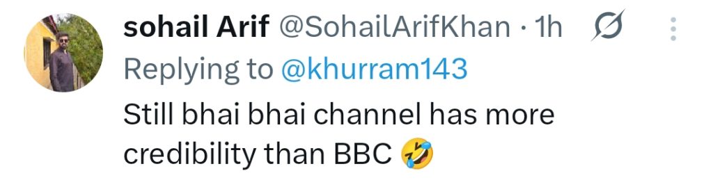 Reporter Mehrunnisa Clash With BBC Urdu