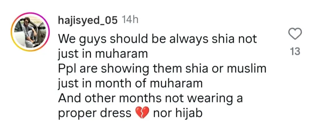 Zainab Raza’s Exclusive Arbaeen Message Raises Questions