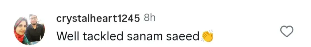 Sanam Saeed Hits Back At Parveen Akbar