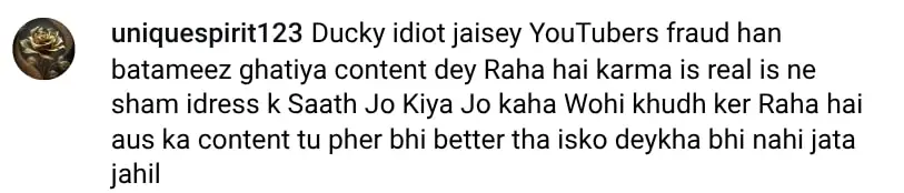 Mishi Khan’s Stance Against Ducky Bhai