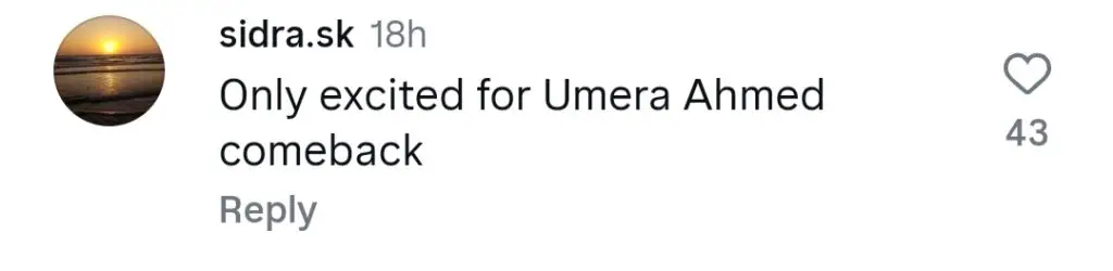 Umera Ahmed’s New Drama – Details