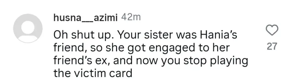 Merub Ali’s Brother Reacts To Asim-Hania Alleged Romance