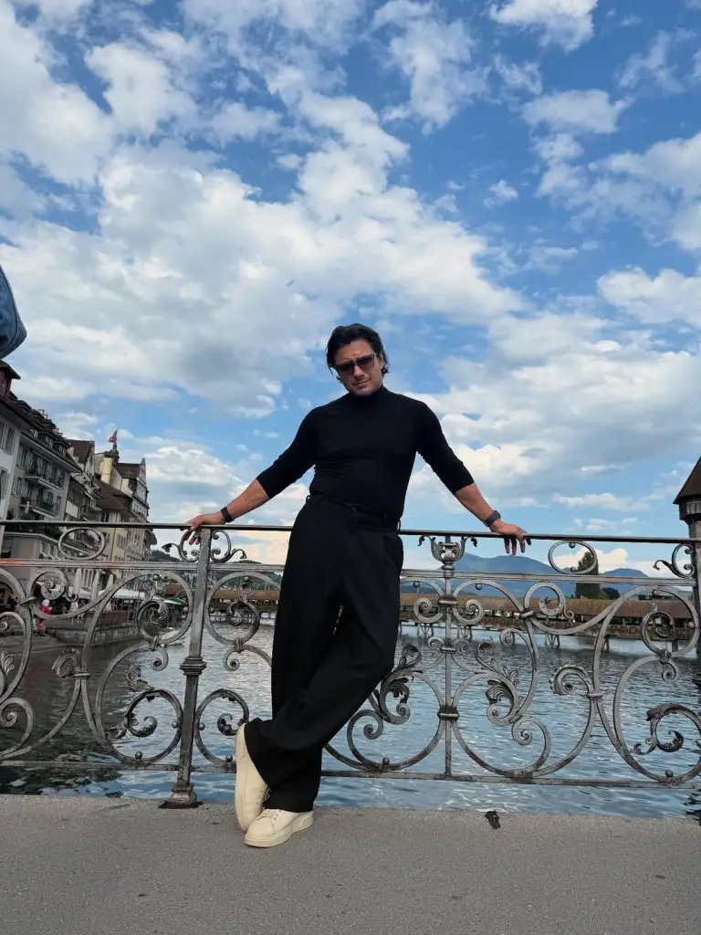 Ali Zafar Romantic Pictures With Wife  From Europe