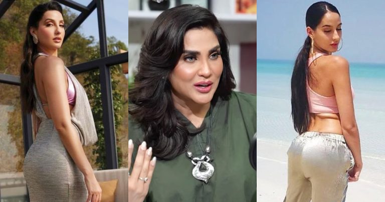 Fiza Ali Makes Bold Remarks On Nora Fatehi’s Butt Lift