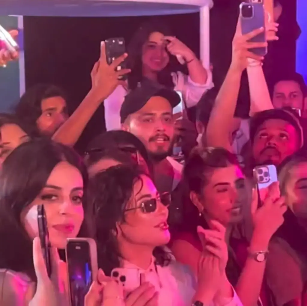 Hania Aamir Attends Asim Azhar’s Concert