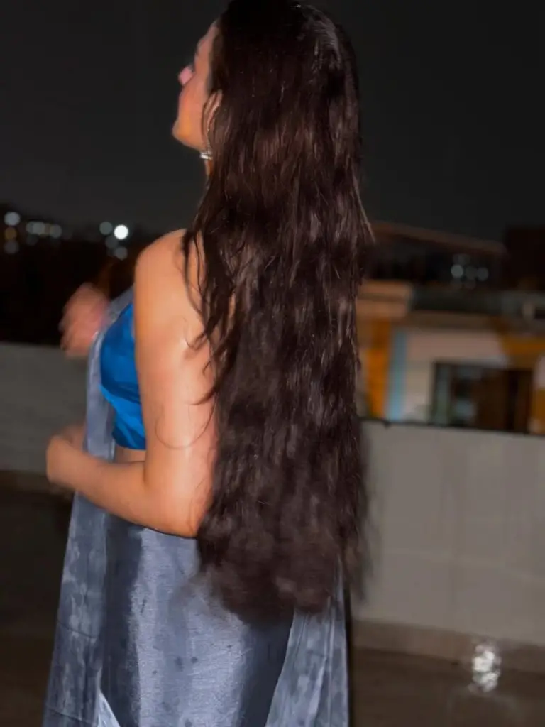 Hira Mani Criticized for Bold Saree & Caption Enjoying rain