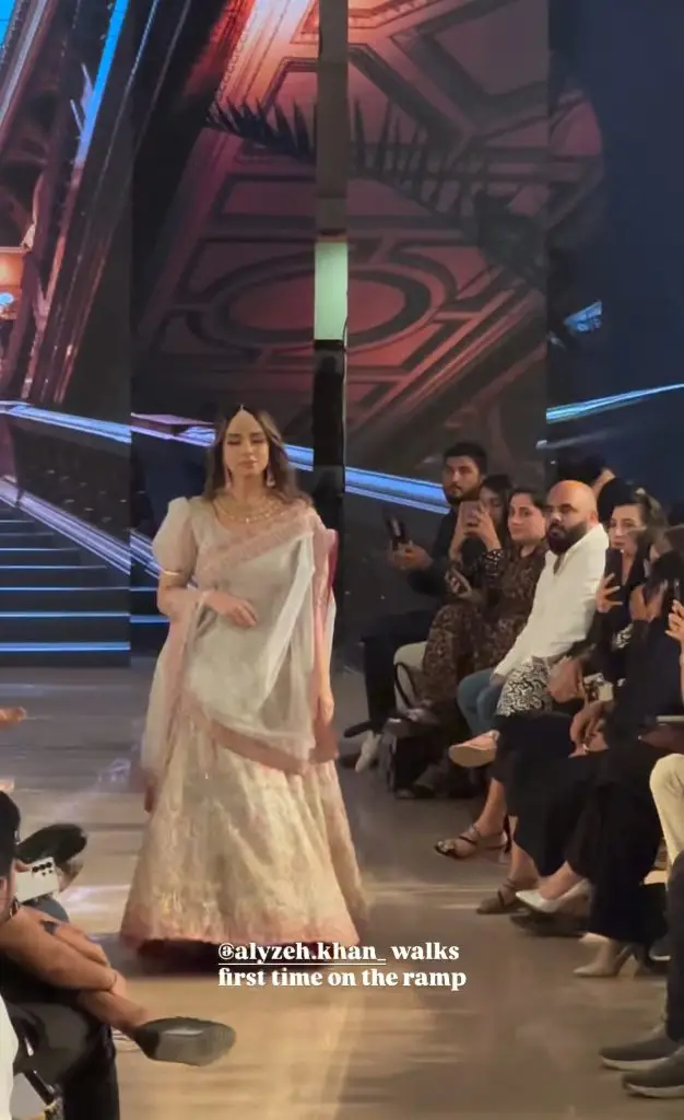 Nadia Khan Daughter Makes Her Debut in Fashion Modeling