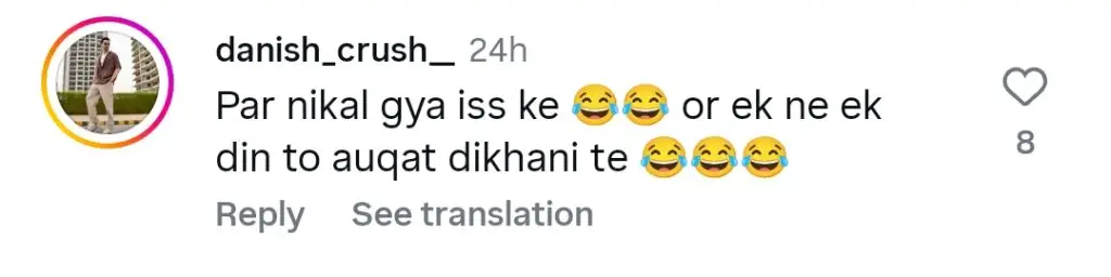 Durefishan Saleem Faces Danish Taimoor Fans’ Wrath