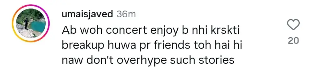 Hania Aamir Attends Asim Azhar’s Concert