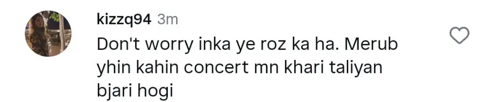 Hania Aamir Attends Asim Azhar’s Concert