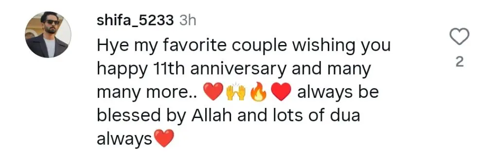 Danish Taimoor & Ayeza Khan Celebrate 11th Nikah Anniversary