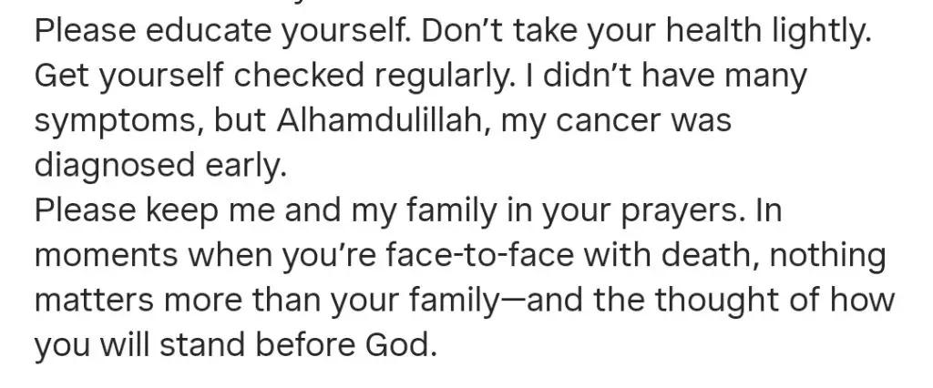 Arij Fatima Opens Up on Her Cancer Diagnosis