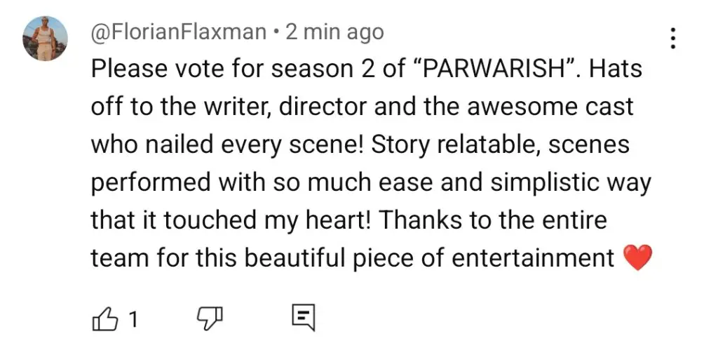 Parwarish Last Episode Public Reaction