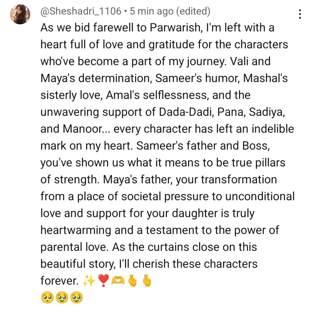 Parwarish Last Episode Public Reaction