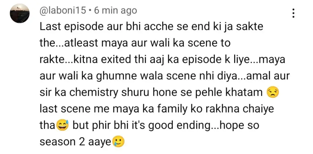 Parwarish Last Episode Public Reaction