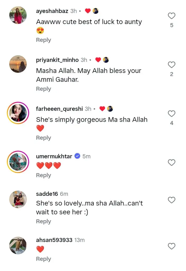 Gohar Rasheed Overjoyed At His Mother’s Acting Debut