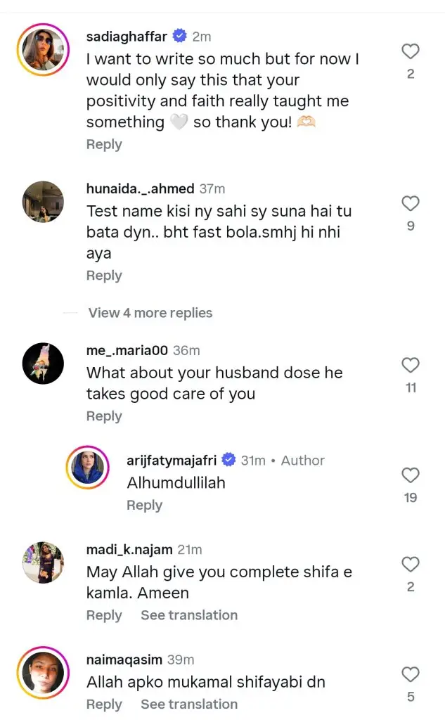 Arij Fatima Shares Her Cancer Symptoms & Journey