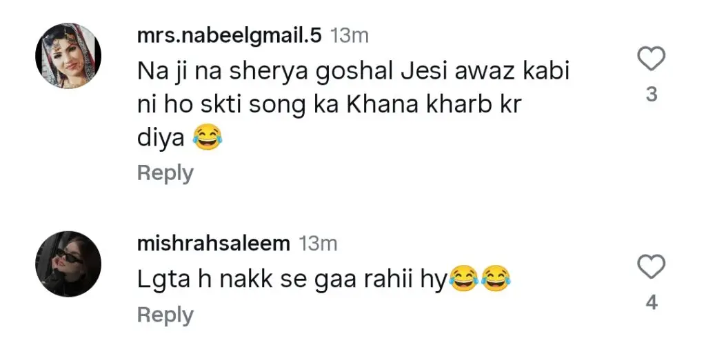 Rabeeca Khan Trolled for Singing Saiyaara  Song