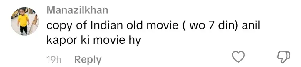 Is Masoom A Copy of Woh 7 Din