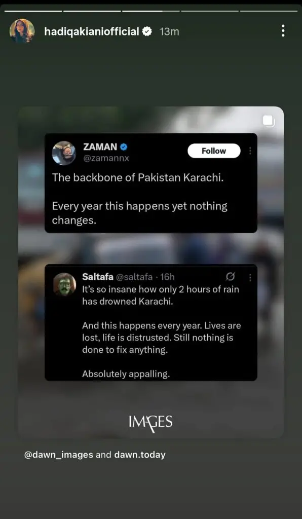 Pakistani Celebrities Express Their Sentiments on Devastating Floods