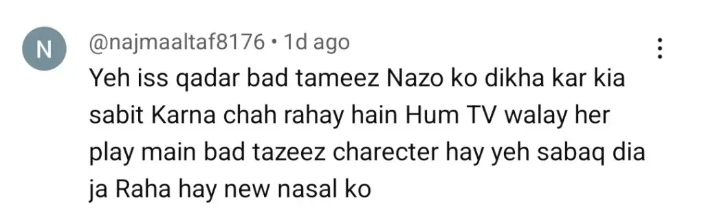 Laadli – Showing Reality or Glorifying Toxicity