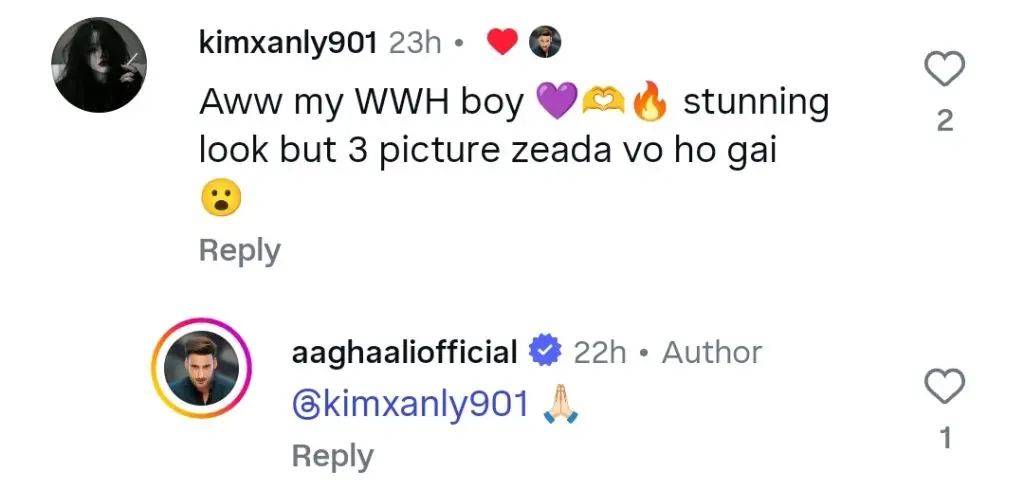 Aagha Ali’s Bold Side Surprises Fans
