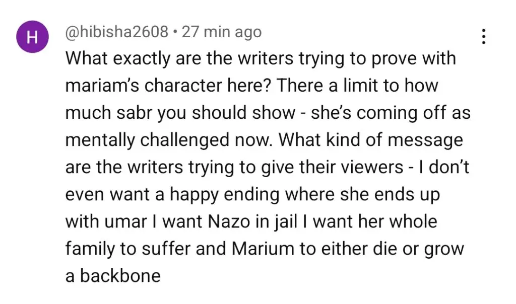 Laadli Episode 33 – Mariam Faces Severe Backlash