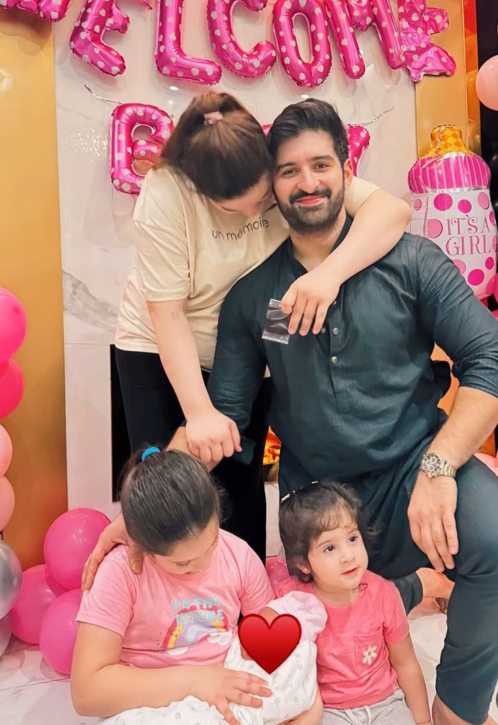 Minal Khan Welcomes Aiman’s Baby Girl Naimal