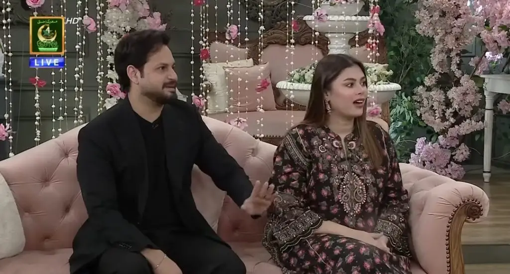 Azlan Shah & Warisha Recall on Uninvited Guests on their wedding