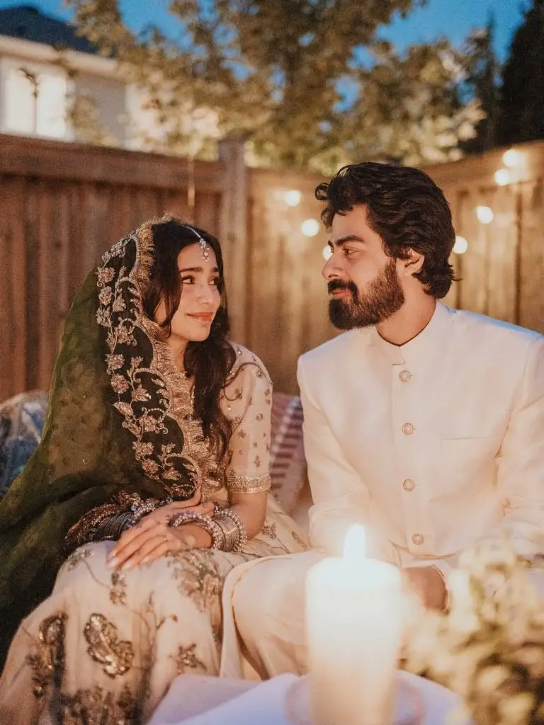 Aima Baig & Zain Ahmed Beautiful Wedding Shoot